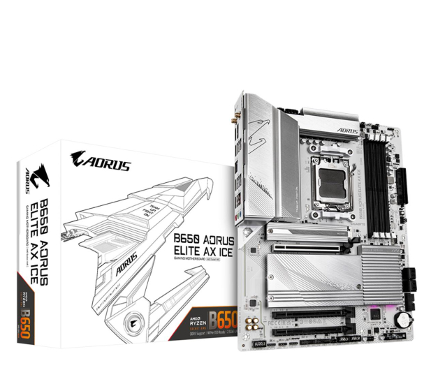 GIGABYTE B650 AORUS ELITE AX ICE - 1281933 - zdjęcie